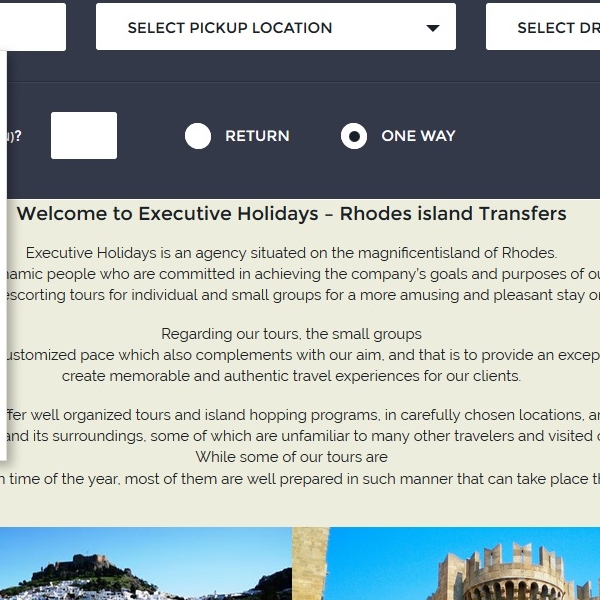 EXECUTIVE HOLIDAYS - ΣΥΣΤΗΜΑ ΚΡΑΤΗΣΕΩΝ VIP