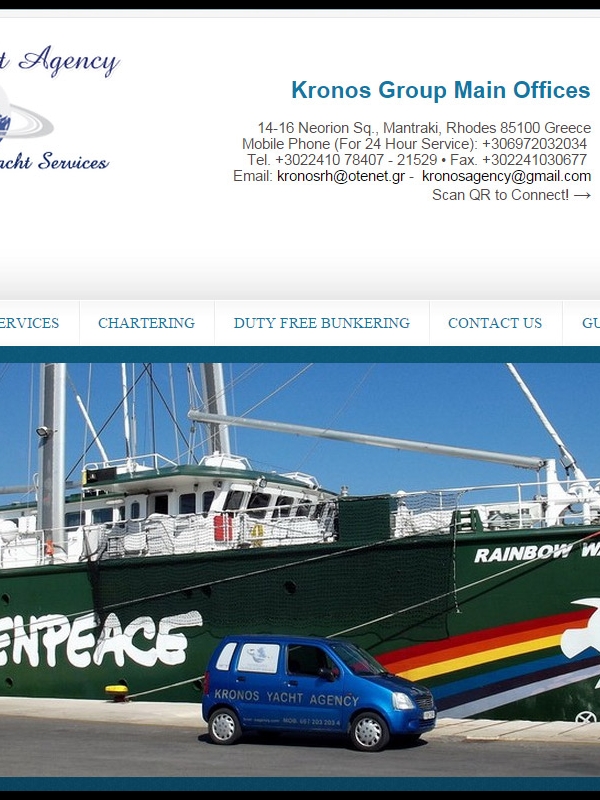 Kronos Group Yacht Agency Greece
