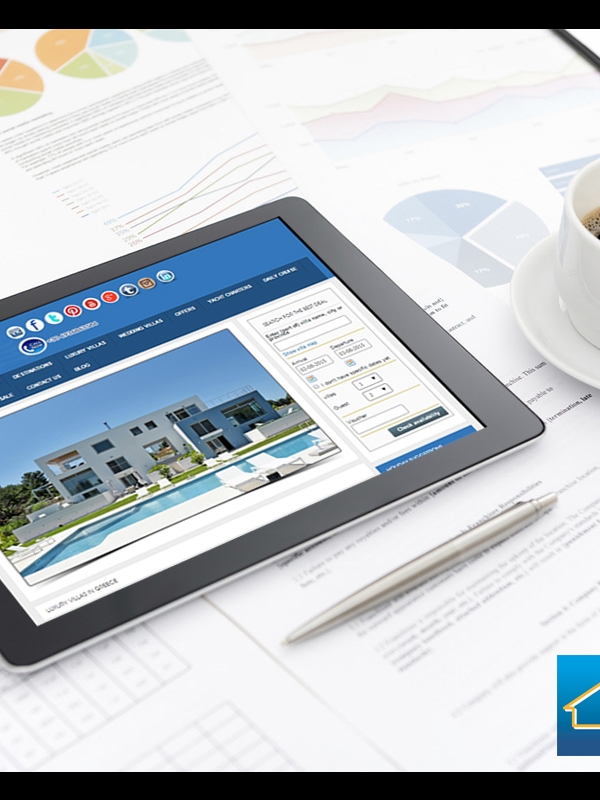 Διαδικτυακή πύλη του Rent a Villa in Greece