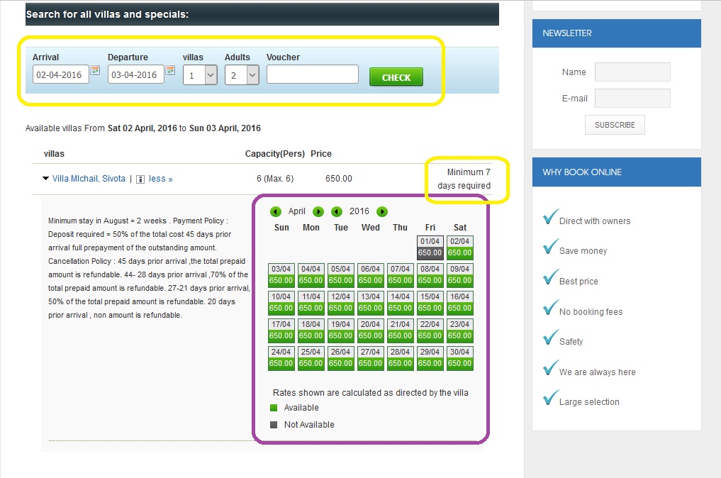 Reservations System For Agency Travel